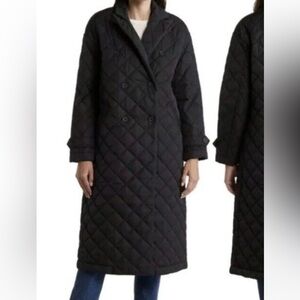 Rebecca Minkoff Double Breasted Long Duster Coat